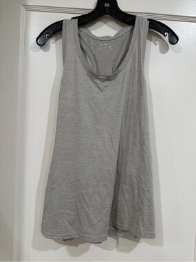 Jockey Light Gray Racerback Tank Top